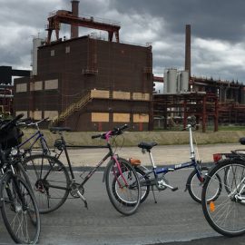 Mit den Klimawochen Ruhr über das UNESCO-Welterbe Zollverein – eine Fahrradexkursion