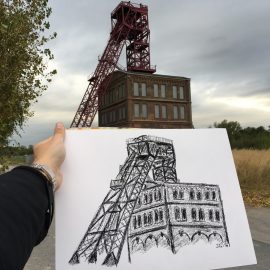 Zeche Sterkrade in Ze(i)chenkohle