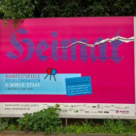 Ruhrepos. Die Ruhrfestspiele Recklinghausen und eine ganz besondere Premiere. Ruhrepos. Die Ruhrfestspiele Recklinghausen und eine ganz besondere Premiere.