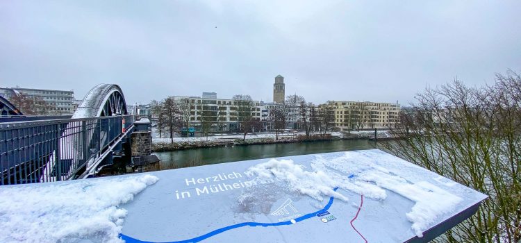 Mülheim an der Ruhr – erster Schnee 2021