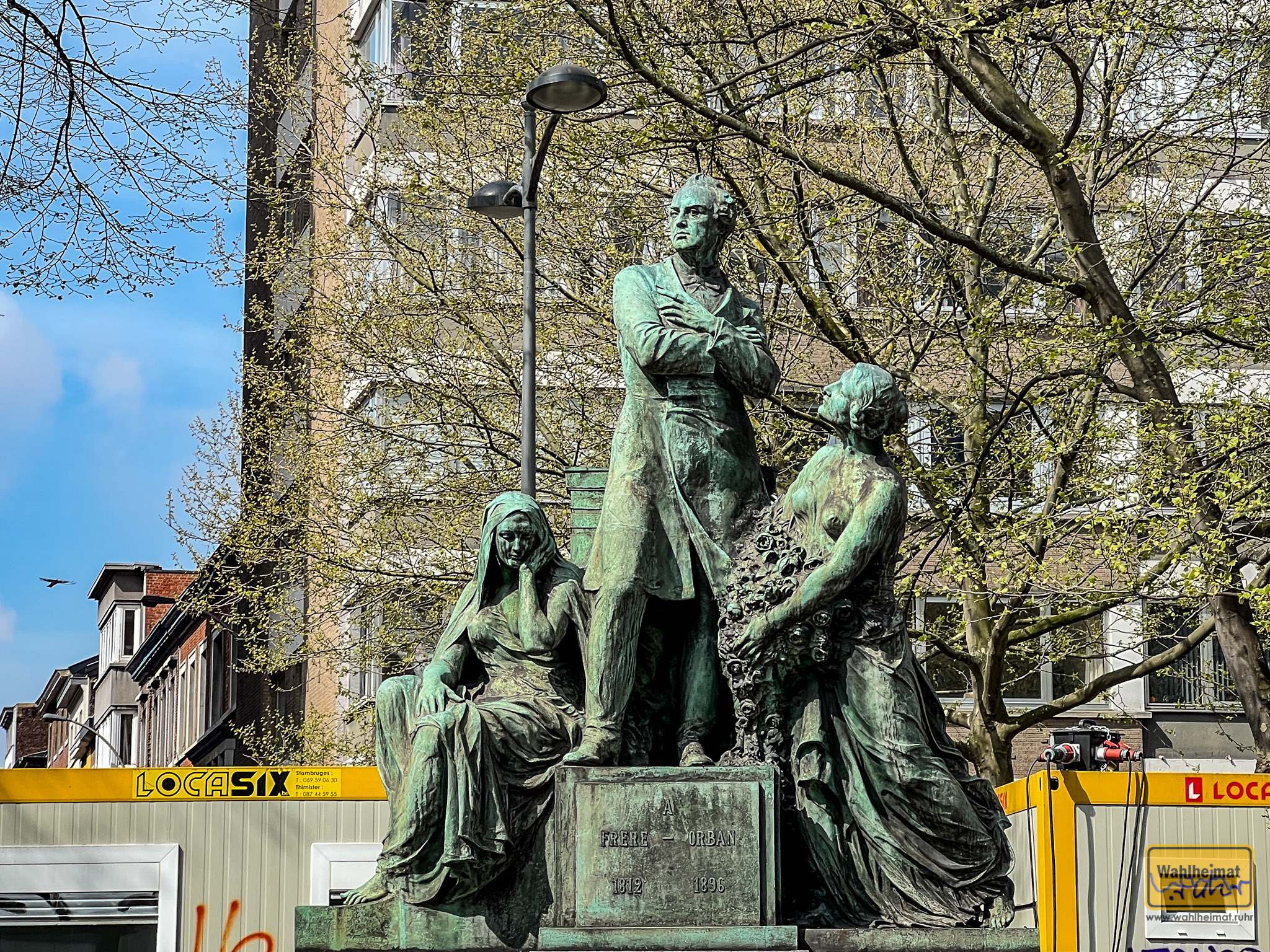 Monument Frère-Orban im Avroy-Park.