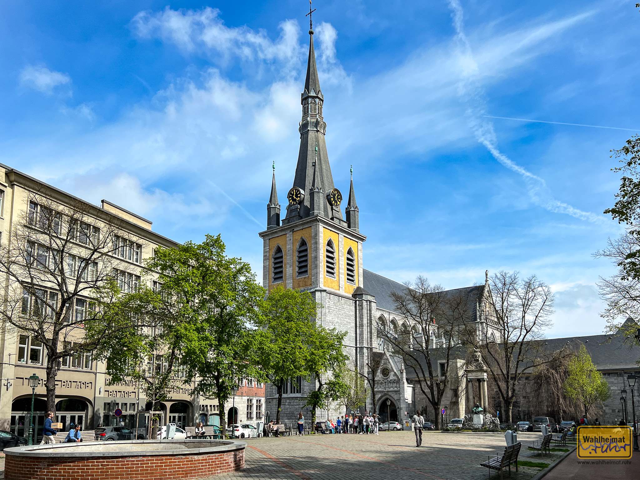 Die Sankt-Paulus-Kathedrale Lüttich.